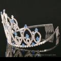 Custom Simple Design Crown Rhinestone Tiara Crystal Crowns